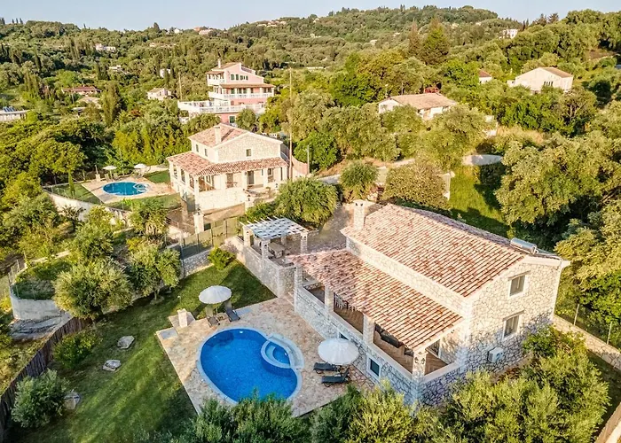Villa Dias By Elayan Villas Corfu Karousádes